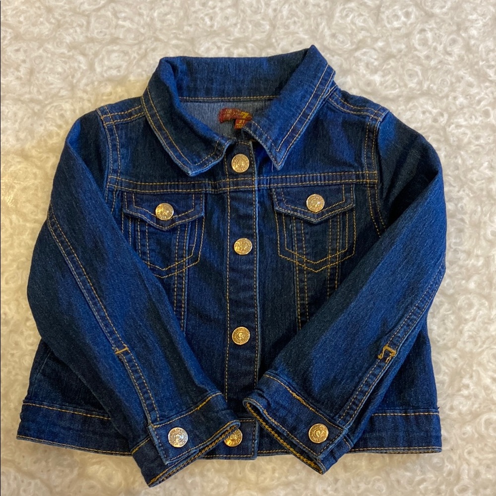 7 for all Mankind toddler jean jacket
